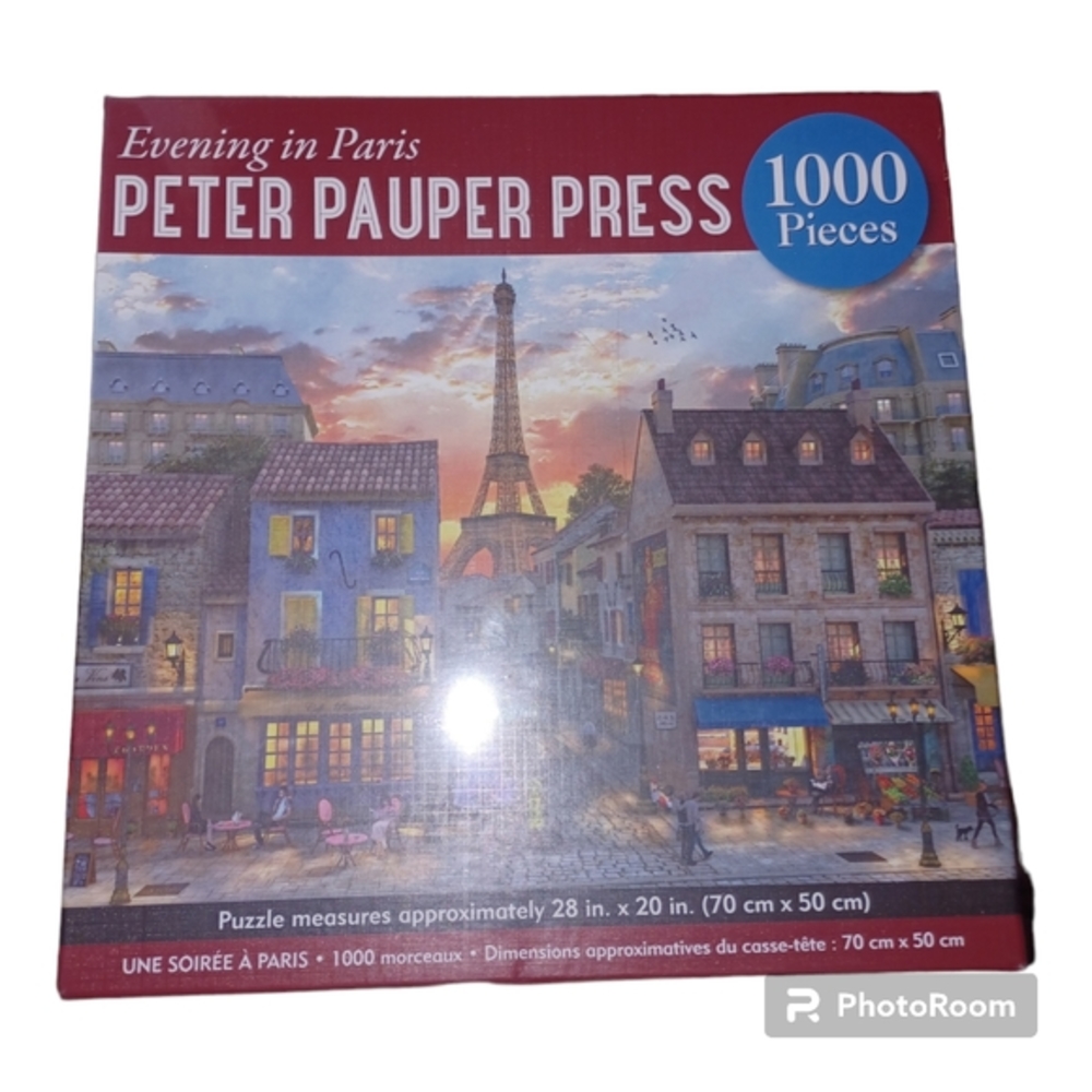 New Evening in Paris‎ 1000 Piece Jigsaw Puzzle by Inc. Peter Pauper Press Jigsaw